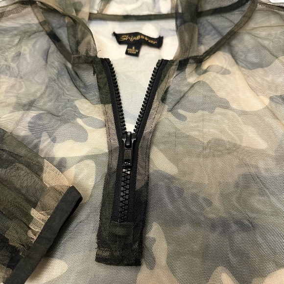 Shinestar Camouflage Mesh Jacket - Picture 4 of 9